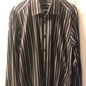 Hugo Boss L/S Dress Shirt  Size XL  used